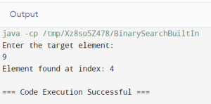 Binary Search in Java: Algorithm, program & Example