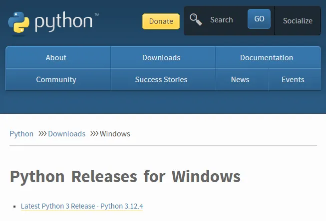 Python Installer