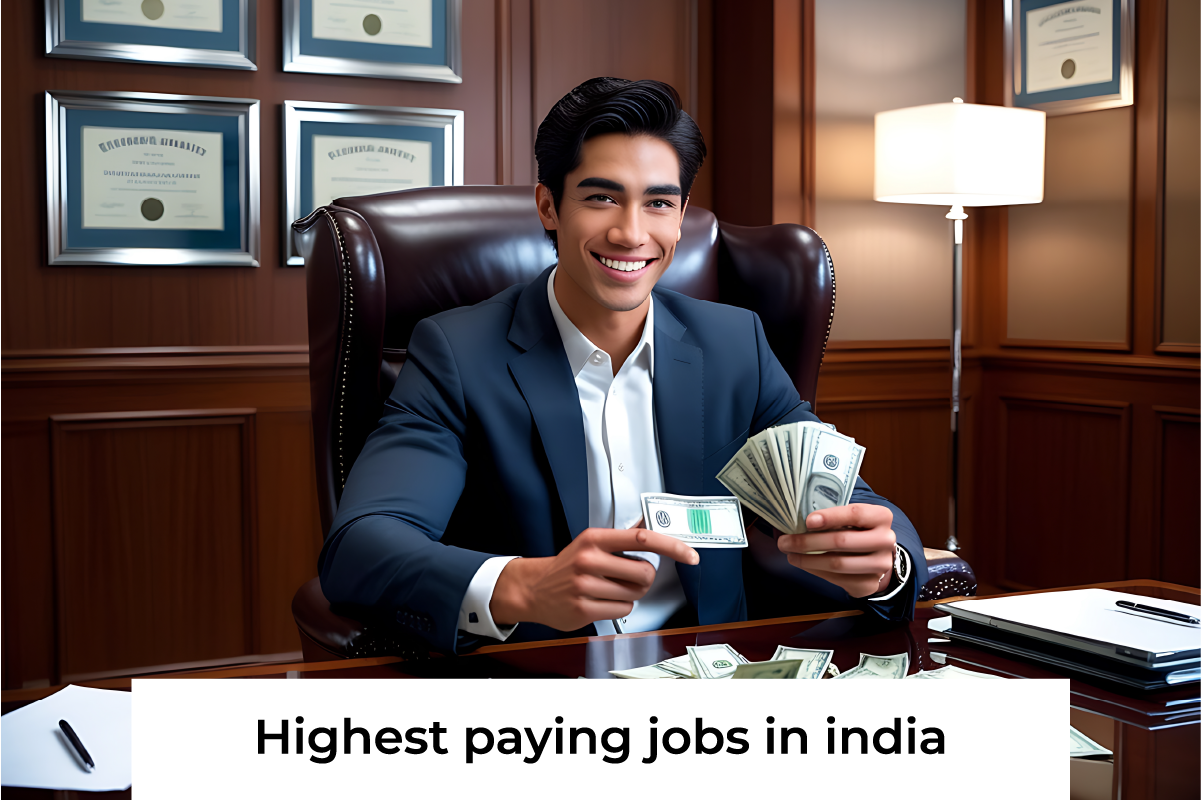 highest paying jobs in india